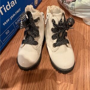 Stylish Kids White Boots